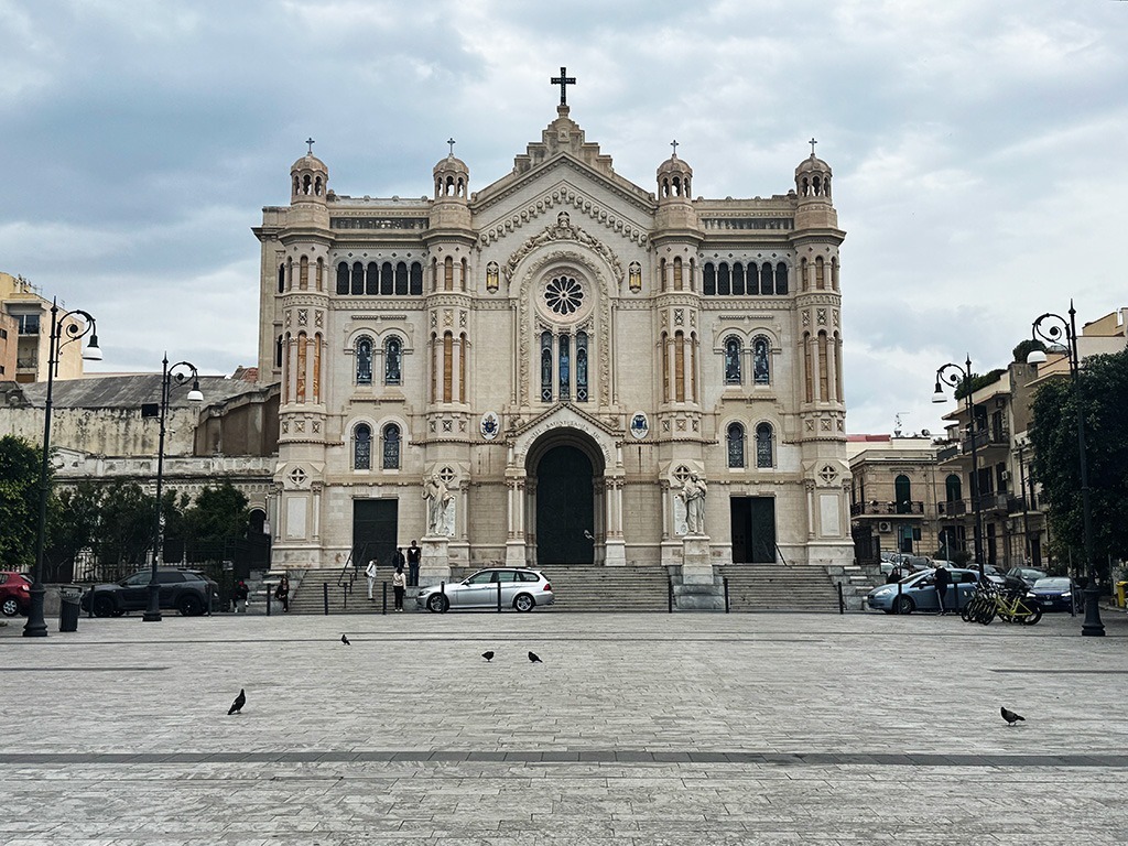 duomo of reggio calabria facade