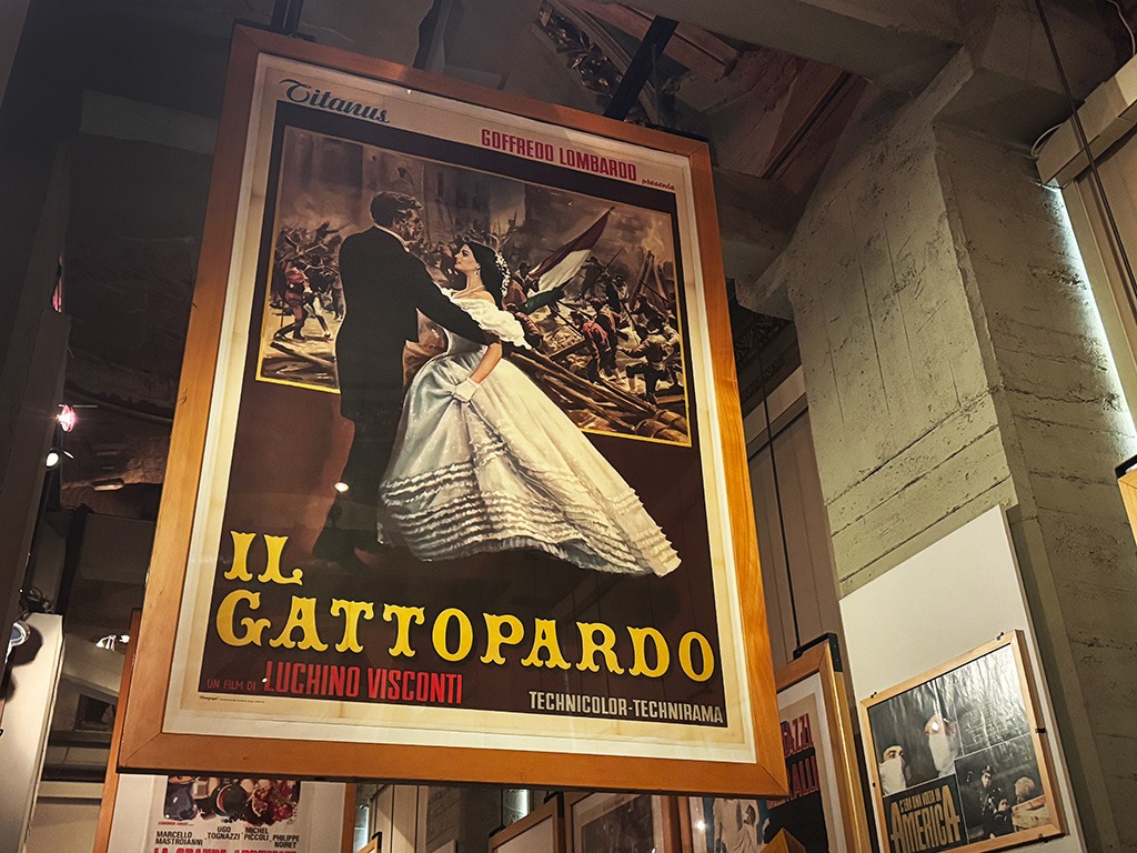 vintage movie poster for Il Gattopardo film
