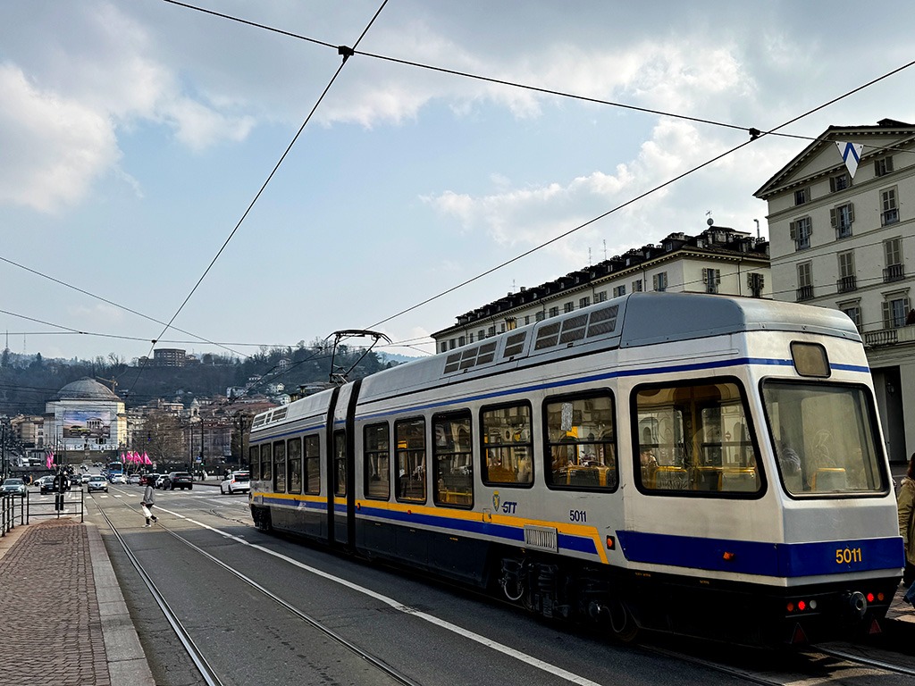 tram in turin