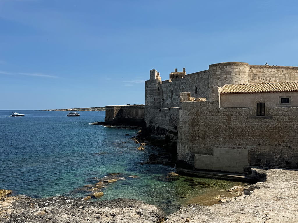 view of castello maniace