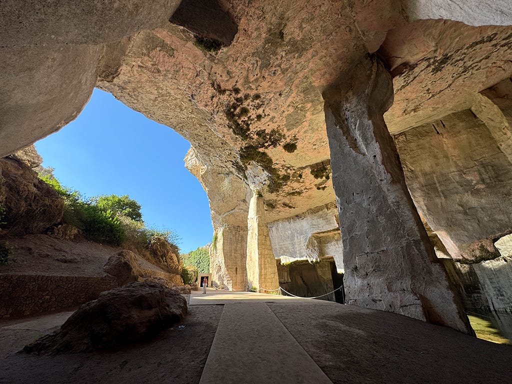 interior of cave of the ropemakers